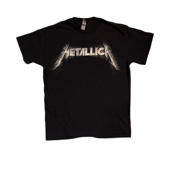 Metallica Band T-Shirt Black Medium 2013 Tour Tee Heavy Metal Rock Shirt - Picture 1 of 7